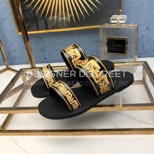 VERSACE SANDALS BLACK 1004754 - Image 3