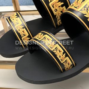 VERSACE SANDALS BLACK 1004754 - Image 5