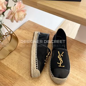 YVES SAINT LAURENT ESPADRILLES BLACK 6059561 - Image 8