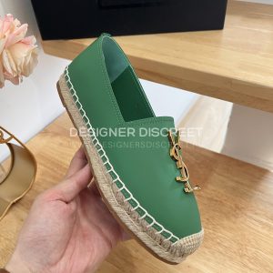 YVES SAINT LAURENT ESPADRILLES GREEN 6059561 - Image 4