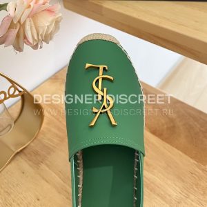 YVES SAINT LAURENT ESPADRILLES GREEN 6059561 - Image 9