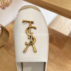 YVES SAINT LAURENT ESPADRILLES WHITE 6059561 - Image 9